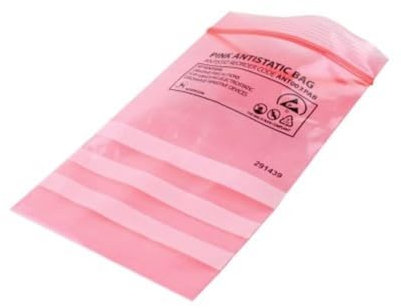 Antistat 003-0001 ESD-Beutel (L x B) 127 mm x 76 mm wiederverschließbar 100 St.