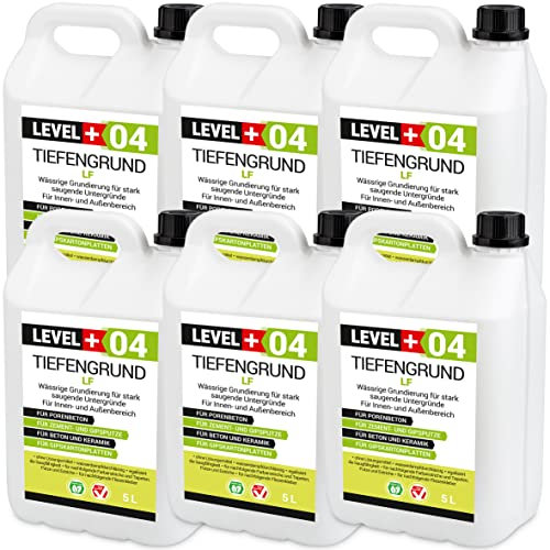 LEVEL PLUS Tiefengrund LF 30 L Grundierung Tiefgrund Universal gebrauchsfertige Primer RM04