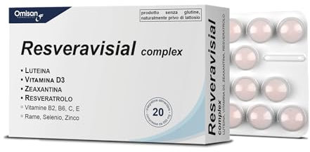 Resveravisial Integratore Alimentare - 20 Compresse Da 550 mg