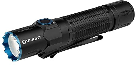 OLIGHT Warrior 3S LED Taschenlampe mit Holster, mit Gürtelclip akkubetrieben 2300lm 176g