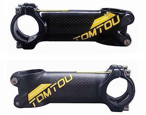 Lenkervorbau 1 Pcs Aluminium + Carbon Vorbau Fahrrad Vorbau Rennrad MTB Vorbau 31,8mm Lenker 60/70/80/90/100/110/120mm Radfahren Teile Fahrrad Vorbau (Color : Matte - 60mm)