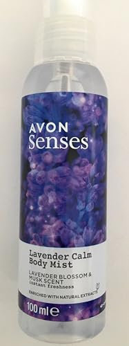 Avon Senses - Spray per il corpo alla lavanda e muschio, 100 ml