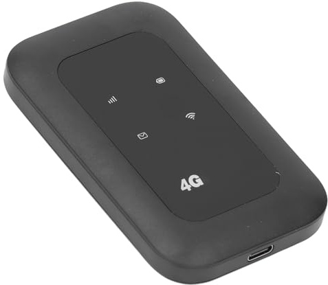 4G LTE Tragbares WLAN, Integrierte Firewall, Unterstützt 10 Benutzerverbindungen, 150 Mbit/s, 4G LTE Mobiler WLAN-Hotspot für Asien Zum Camping