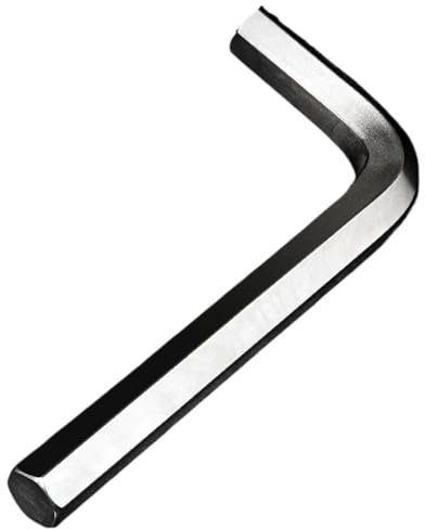 XUCZHAI Llaves Allen Llave Allen hexagonal de alta resistencia tipo L llave hexagonal métrica de cabeza plana herramienta de llave de equipo grande Para Bicicleta Motocicleta(24mm)