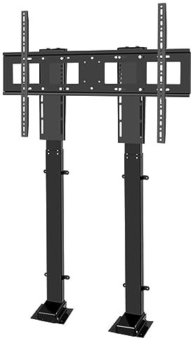 Supporto per TV Supporto per TV Sollevatore motorizzato per TV, motorizzato per TV da 55-120 Pollici, Supporto telescopico per TV e Parete Regolabile in Altezza, Meccanismo di soll