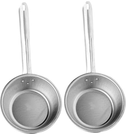 LAPYAPPE 2pezzi Cucchiaio Da Alluminio Utensile Da Cucina e Bagno Manico Per Annaffiare Piante e Bagno Dei