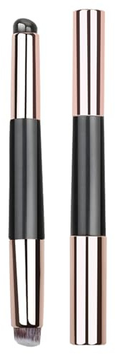 Pincel de silicona para labios Ayudante de silicona portátil y reutilizable