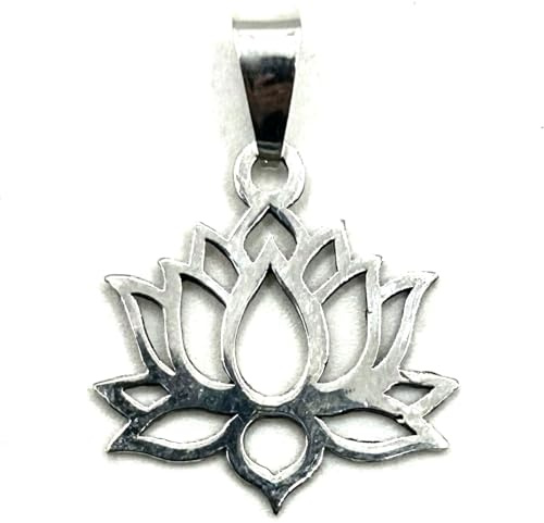 MASBARATA Fleur de lotus en argent sterling