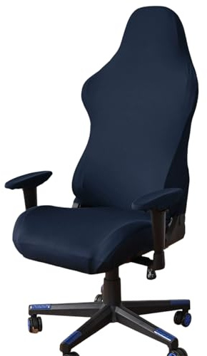 YiQinzcxg Cubiertas para sillas de gaming, elásticas, extraíbles, valor de lavado, con cubiertas para reposabrazos para computadoras y sillas de escritorio
