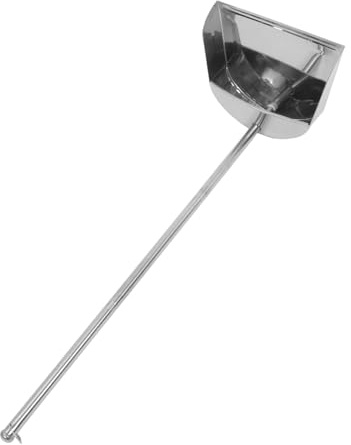 Cabilock Pelle à Déchets Inox avec Long Manche Outil de Nettoyage Ergonomique pour Maison Bureau Collecte Facile des Déchets Capacité Généreuse Design et pour Exigus