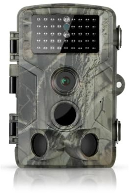 Digitgarden 16MP 1080P Caméra de Chasse WiFi, Camera Exterieur sans Fil, Détecteur de Mouvement, Vision Nocturne, Déclenchement en 0,3s, Étanchéité IP65, livrée avec 8 Piles AA
