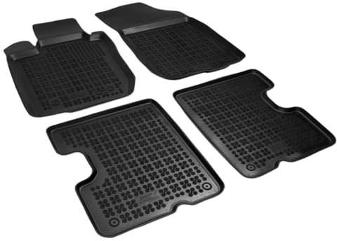 AZUGA Hohe Gummi Fußmatten passend für Dacia Duster ab 2010-2013 AZ10300155 Automatten Gummimatten