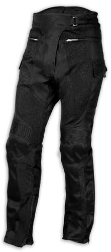 A-Pro Pantaloni Moto Jeans Mesh Tessuto Cordura Traforato Estivo Protezioni Donna 32