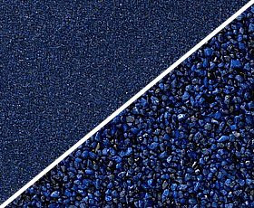 Aquariumpflanzen.net 3x5kg Farbkies Ultramarin-Blauschwarz, Körnung 2-3mm, Aquarienkies, Bodengrund