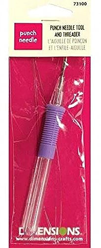 Wilton 73100 Dimensions Needlecrafts Punch Needle, Tool and Threader