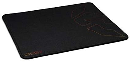 KROM Knout KONTROL - Alfombrilla Gaming para ratón, Tamaño Mediano 230 x 270 x 3mm, Negro