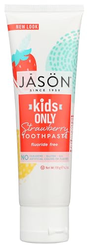 Jason Natural Products Nur für Kinder Erdbeer Zahnpasta 124 ml