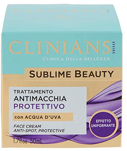 CLINIANS | Sublime Beauty Trattamento Antimacchia Antirughe, con Bright-defence e Ceramidi, Dermatologicamente Testato, Made in Italy, 50 ml