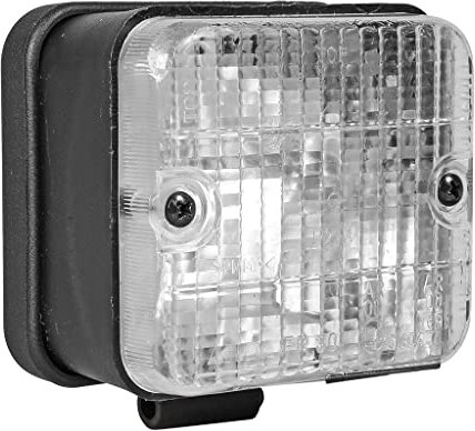 OROK - Feux de recul avec Bride/A Fixer sur étrier ou Fixation avec Bride - Dimensions : 87 x 77mm - Entraxe : 55mm - Ampoule P21W fournie - Convient à Tous Types d'utilisations..