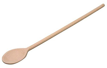 Dexam Longue 18 Bois Confiture Cuillère- 45Cm Idéale Pour Les Grandes Casseroles (Paquet de 4)