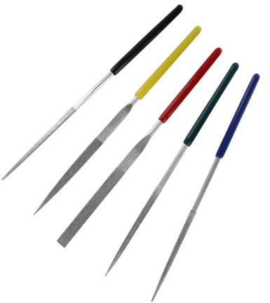 Diamantfeilenset 100 mm (5)