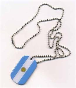 DOG TAG Argentinien Erkennungsmarke Kette Grösse 30 x 50mm - FRIP –Versand®