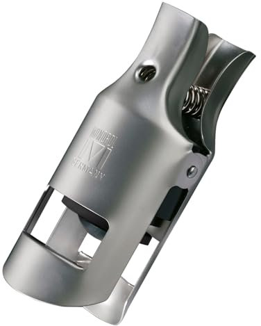 Westmark Sektflaschenverschließer, Monopol Edition, Stahl/Kunststoff, Tappa, Silber edelmattiert, 60133380