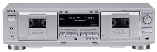 Sony TC-WE435/S Doppel-Kassettendeck Silber