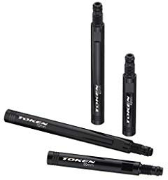 ‎Token Unisex – Erwachsene Valve Extender Ventilverlängerung, Schwarz, 71-80mm
