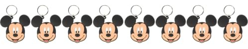 Disney Mickey Mouse Porte-clés en Caoutchouc, RK38322C, Multicolore, 4.5 x 6cm
