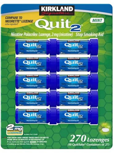Kirkland Signature Quit Lozenges 2mg., 270 Pieces
