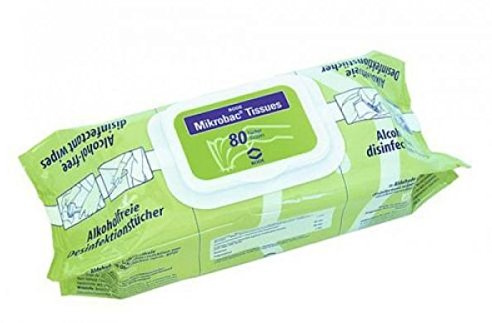 Bode Mikrobac® Tissues Packung mit 80 Tüchern