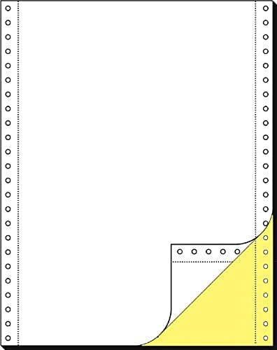 SIGEL Endlospapier 12 Zoll x 240 mm A4 hoch 2fach 1000 Sätze 80 57 g | 32246, Durchschreibepapier für Endlosdrucker