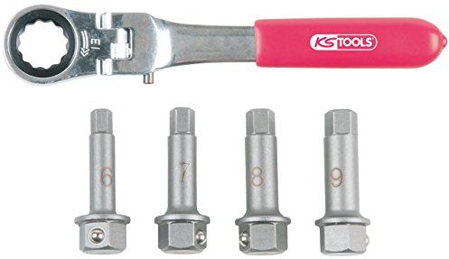 KS Tools 918.3500 1/2 Bremssattel Spezial-Steckschlüssel- Satz, 5-tlg.