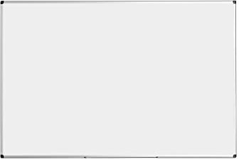 Bi-Office CR0906170 Maya Emaillierte Whiteboard mit Aluminiumrahmen und Stahlrückseite, 150 x 100 cm