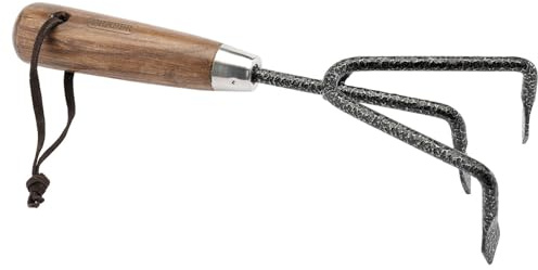 Draper 14316 Carbon Steel Heavy Duty Hand Cultivator with Ash Handle