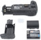 DSTE Pro D-BG5 - Impugnatura verticale per batteria + 2 D-LI90 per fotocamera digitale Pentax K-3 K3 SLR