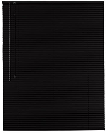 Original Easy-Shadow Aluminium Jalousie Jalousette Breite 215 x 220 cm Höhe in Farbe schwarz - Bedienseite links - Fensterjalousie Jalousien Alu-Jalousien Alu-Jalousetten Fenster Rollo Lamellenbreite 25 mm Lamellen / Maßanfertigung