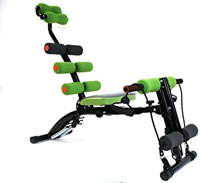 MAXOfit Multitrainer Greenline SixMax Pro MF-6.G, Ganzkörper Heimtrainer Für Zuhause, Für Bauch Beine Po Rücken
