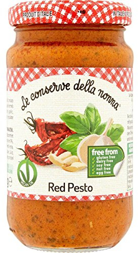 Le Conserve Della Nonna LBV Red Pesto Sauce 185g (Pack of 3)