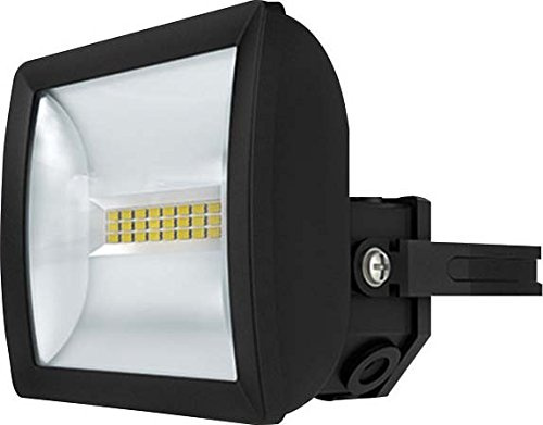 Theben 1020712 theLeda E10L BK foco LED 10 W mural exterior