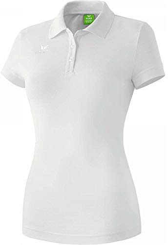 Erima Damen Teamsport Poloshirt (211351), weiß, 48