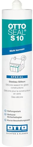 OTTOSEAL S 10 Glasbau-Silikon 310 ml Kartusche C04 schwarz