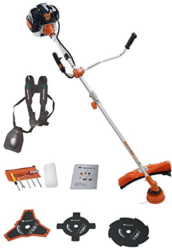 Decespugliatore 2-in-1 a benzina 52 cc, potenza 3.0 cv, figlio tagliato 2.4 mm + 3 Lama