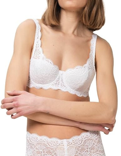 Triumph Womens Amourette 300 Whp X Wired Padded Bra, White, 38D UK