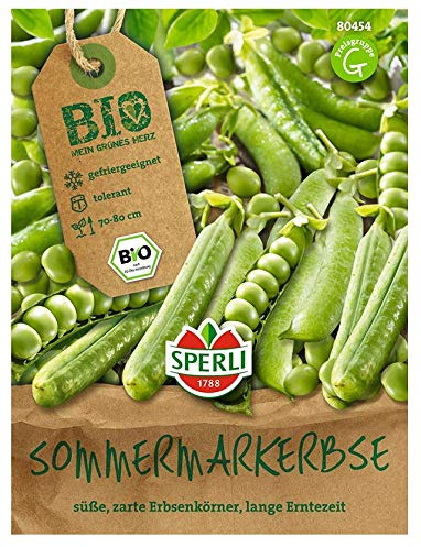 Erbsensamen - Bio-Sommermarkerbse Vitara von Sperli-Samen