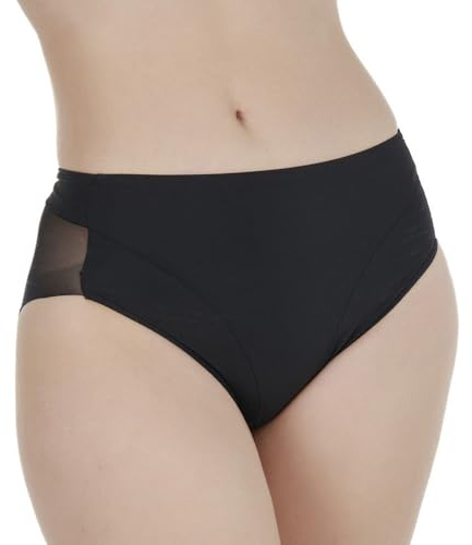 janira Secret Slip vientre Plano Snellente Push up (Nero, L-46)