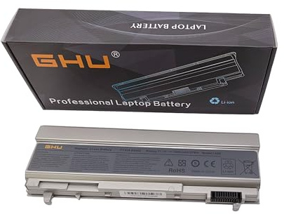 GHU New Battery 87 WHR for dell Latitude Laptop Battery KY265 PT434 4M529 KY477 4N369 for E6400 E6410 E6510 E6500 M4500 312-0749 F8TTW FU274 FU571 KY266 MN632 MP303 MP307 PT437 M2400 M4400 M4500