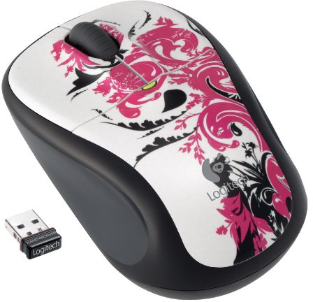 Logitech Wireless Mouse M305 (Floral Spiral)