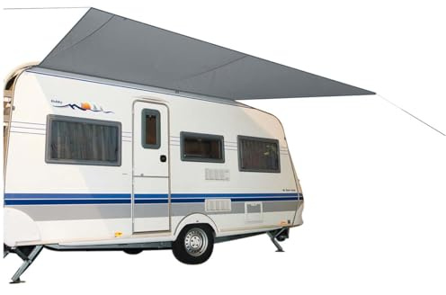 Bo-Camp - Wohnwagen-Vorzelt - Reisen - grau - 350x240 cm